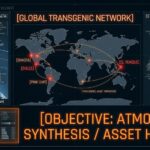 Tactical infographic showing the global subterranean network and the Orion-Draco terraforming agenda.