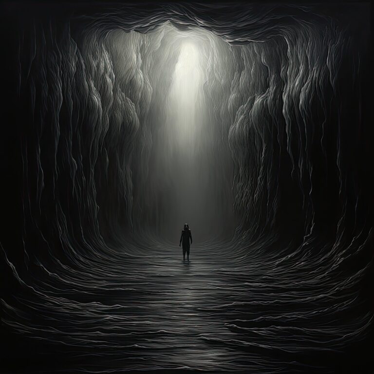 dark, darkness, figure, black, cavern, cave, interior, creepy, void, space, walls, sci-fi, fantasy, tunnel, ai generated, darkness, darkness, cavern, void, void, void, void, void-8465890.jpg